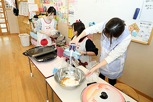 ホットケーキパーティ　　ばら・さくら