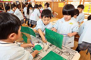 作品展の制作活動　ばら