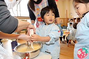 ホットケーキパーティ　　うさぎ・ことり・ぱんだ