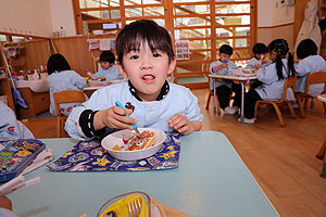 ホットケーキパーティ　　うさぎ・ことり・ぱんだ