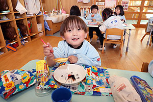 ホットケーキパーティ　　うさぎ・ことり・ぱんだ