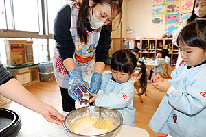 ホットケーキパーティ　　うさぎ・ことり・ぱんだ