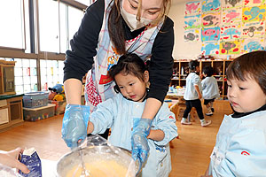 ホットケーキパーティ　　うさぎ・ことり・ぱんだ