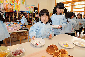 ホットケーキパーティ　　りす・こあら・きりん