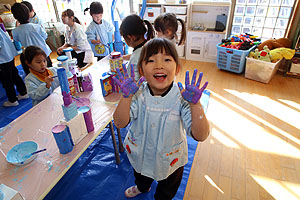 作品展の制作活動　さくら