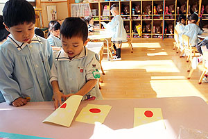 作品展の制作活動　うさぎ