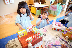 作品展の制作活動　こあら