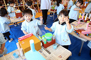 作品展の制作活動　こあら