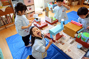 作品展の制作活動　こあら