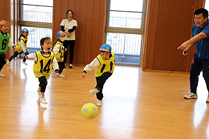 白熱！サッカー大会　NO.1　年長組