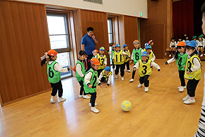 白熱！サッカー大会　NO.1　年長組