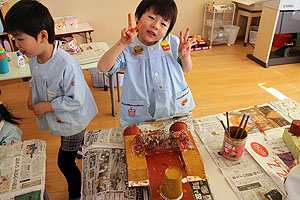 作品展の制作活動　ひまわり