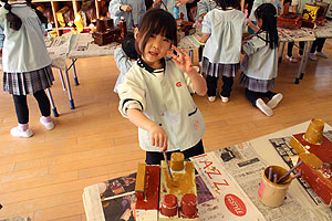 作品展の制作活動　ひまわり