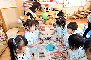 作品展の制作活動　　りす・ぱんだ