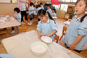 作品展の制作活動　　りす・ぱんだ