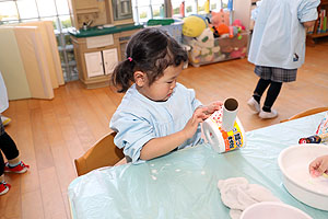 作品展の制作活動　　りす・ぱんだ