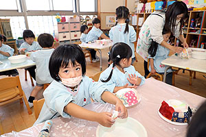 作品展の制作活動　　りす・ぱんだ