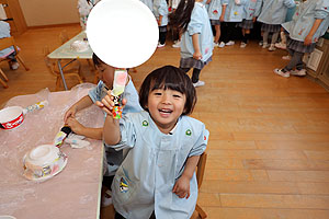 作品展の制作活動　　りす・ぱんだ