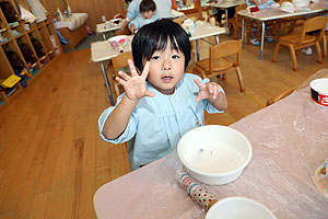 作品展の制作活動　　りす・ぱんだ