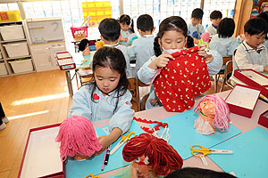 作品展の制作活動　　さくら・ひまわり