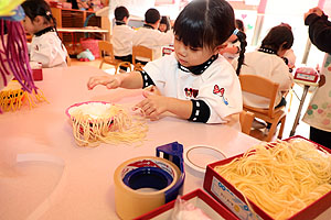 作品展の制作活動　うさぎ