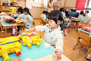 作品展の制作活動　ぱんだ