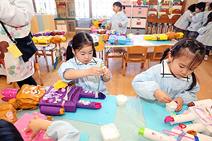 作品展の制作活動　ぱんだ