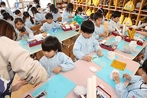 作品展の制作活動　　さくら