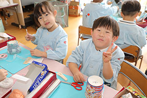 作品展の制作活動　　さくら