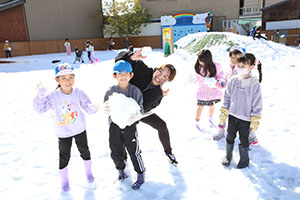 雪遊び楽しかったね