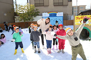 雪遊び楽しかったね