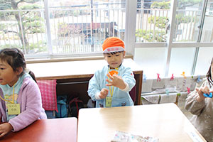 小学校で交流会が行われました　