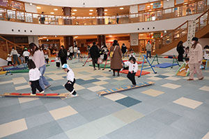 作品展が行われました 　年少・年長組　ー1日目ー
