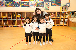 作品展が行われました 　年少・年長組　ー1日目ー
