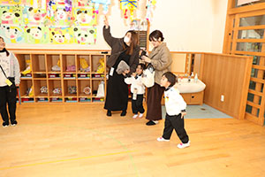 作品展が行われました 　年少・年長組　ー1日目ー