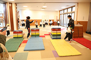 作品展が行われました 　年少・年長組　ー1日目ー