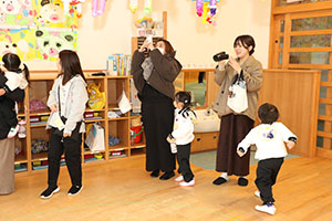作品展が行われました 　年少・年長組　ー1日目ー