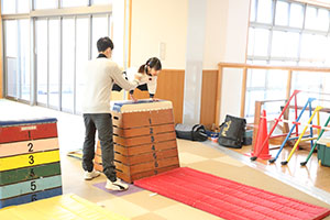 作品展が行われました 　年中組　ー1日目ー