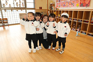 作品展が行われました 　年中組　ー1日目ー