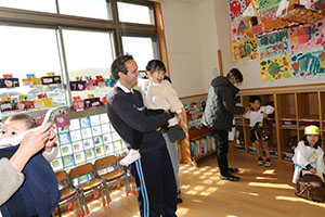 作品展が行われました 　年中組　ー1日目ー