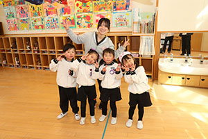 作品展が行われました 　年中組　ー1日目ー