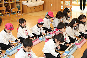 作品展が行われました 　年中組　ー1日目ー