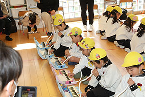 作品展が行われました 　年中組　ー1日目ー