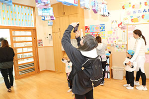 作品展が行われました 　年中組　ー1日目ー