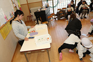 作品展が行われました 　年中組　ー1日目ー