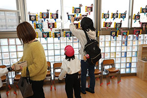 作品展が行われました 　年中組　ー1日目ー