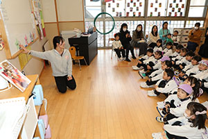 作品展が行われました 　年中組　ー2日目ー