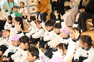 作品展が行われました 　年中組　ー2日目ー