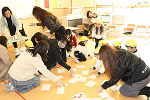 作品展が行われました 　年中組　ー2日目ー