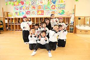 作品展が行われました 　年中組　ー2日目ー